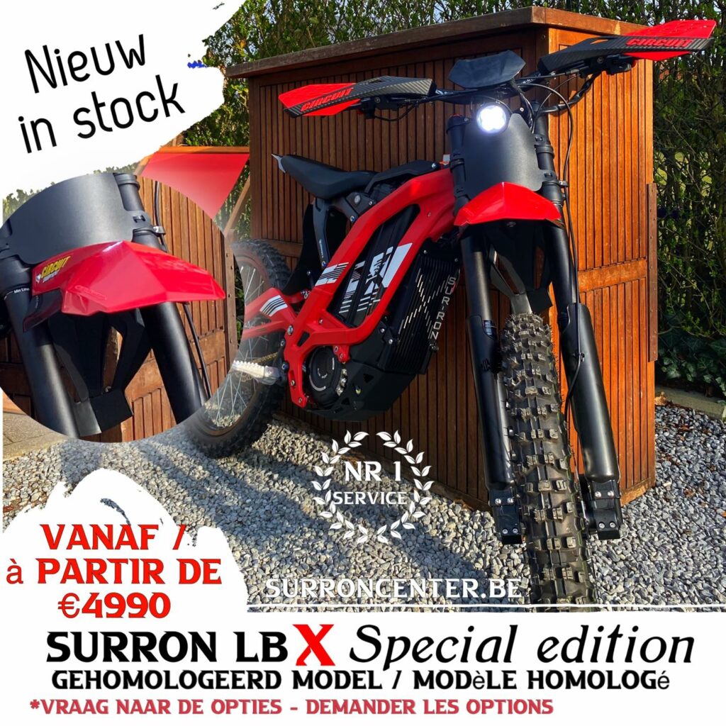 Surroncenter Surron Surronspecialist special edition RED 04-2022
