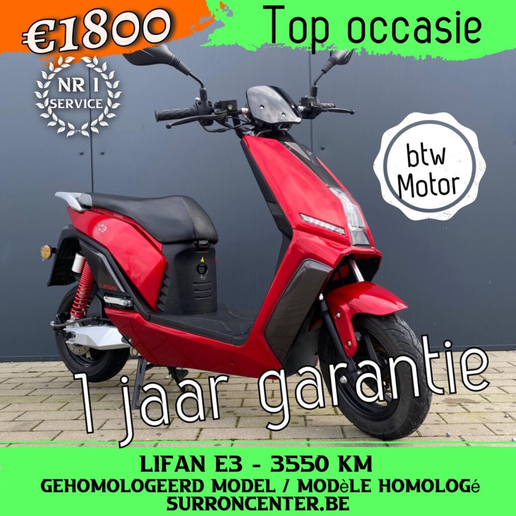 Lifan E3 scooter - Surroncenter E-Enduroshop Talaria Surron occasie 7